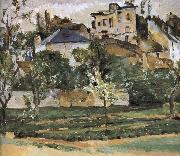 Paul Cezanne Pang Schwarz map of the Garden oil painting on canvas